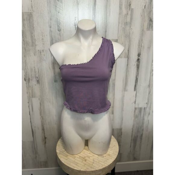 Purple crop top - Picture 1 of 8
